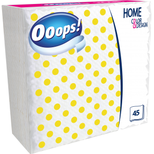 Ooops! Home 45 darabos pöttyös 1 rétegű