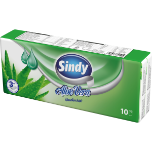 Sindy Aloe Vera 10x10 darabos 3 rétegű