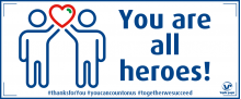 !You are all heroes!
