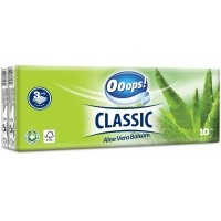 Ooops! Classic Aloe Vera 3 rétegű 10x10 db Ooops! Classic Aloe Vera 3 rétegű 10x10 db