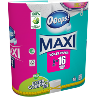 Ooops! Maxi 3 rétegű 6 tekercses Ooops! Maxi 3 rétegű 6 tekercses