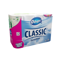 Ooops! Classic Sensitive 3 rétegű 24 tekercses Ooops! Classic Sensitive 3 rétegű 24 tekercses