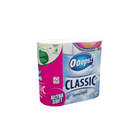 Ooops! Classic Sensitive 3 rétegű 4 tekercses Ooops! Classic Sensitive 3 rétegű 4 tekercses