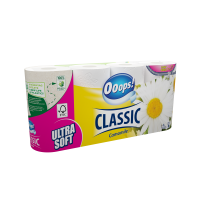 Ooops! Classic Camomile 3 rétegű 8 tekercses Ooops! Classic Camomile 3 rétegű 8 tekercses