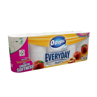 Ooops! Everyday Peach 3 rétegű 10 tekercses Ooops! Everyday Peach 3 rétegű 10 tekercses