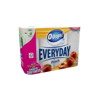 Ooops! Everyday Peach 3 rétegű 24 tekercses Ooops! Everyday Peach 3 rétegű 24 tekercses