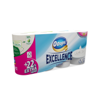 Ooops! Excellence Lotion 3 rétegű 8 tekercses Ooops! Excellence Lotion 3 rétegű 8 tekercses