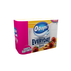 Ooops! Everyday Peach 3 rétegű 24 tekercses