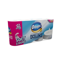 Ooops! Excellence Lotion 3 rétegű 8 tekercses - alacsony raklap