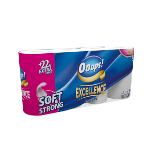 Ooops! Excellence Sensitive 3 rétegű 8 tekercses - alacsony raklap