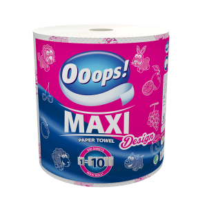 Ooops! Maxi Design (500 lap) – Háztartási papírtörlő (2 rétegű)